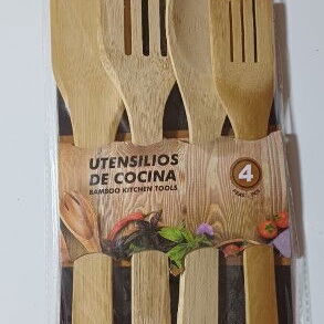 🌺Set de 4 utensilios de bambú para la cocina - 8usd🌺 - 2/2