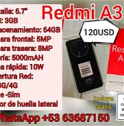 Redmi A3 nuevo 0 KM en su caja celular móvil VEDADO - Img 45716862