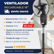 Ventilador recargable - Img 57112887