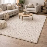 Alfombra decorativa para sala (120×180cm) - Img 55298493