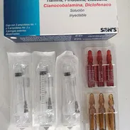 Complejo B Vitamínico inyectable B1B6B12 con Diclofenaco y Lidocaina - Img 54692215