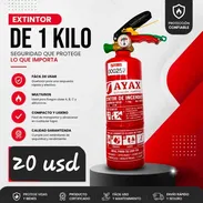 Extintor de fuegos de 1 kg son pequeños envío x costo adicional - Img 58240934