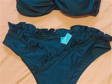 Bikini Shein straple talla pequeña S y M color negro nuevo - Img 66821154