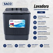 Lavadora Semiautomática 7kg Marca (Saco) - Img 56426193