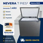 🚧 NEVERA MARCA EKO 7 PIES 1 AÑO DE GARANTÍA REGULADOR DE VOLTAJE DE REGALO ENTREGA GRATIS 🚧 - Img 57068191