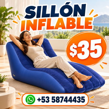 MUEBLE INFLABLE PARA SALAS Y PATIOS - 2/2