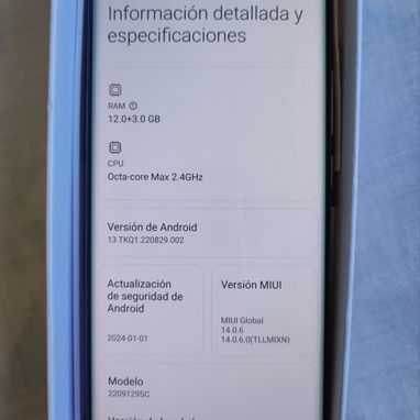 XIAOMI 13 LITE Todas las bandas | 12GB RAM + 256GB | ANDROID 13 | NUEVO EN SU CAJA!! - Img 122540090