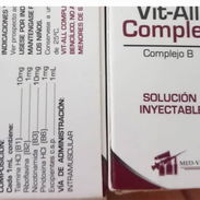 Vendo  frasco 10 dosis de complejo B de b1, b2, b3, b6 de - Img 54170975