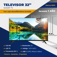 Televisor 32" Smart TV EKO con caja decodificadora (ko) - Img 53431020