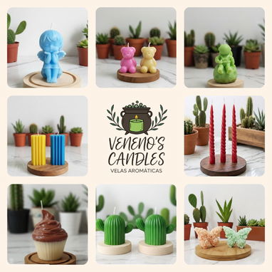 Velas Aromáticas de Molde por encargo - Img 116054778