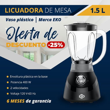 Batidora de Mano 3 en 1 Marca Midea Y LICUADORAS MARCA EKO NUEVAS EN CAJA!!! - Img 114046745