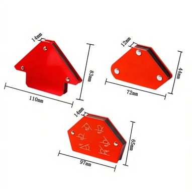 Kit de escuadras magneticas - 4/6