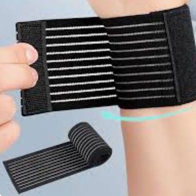 Muñequeras Negras para proteccion uso en Gyn. El par - Img 117312268