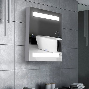 Armario de Baño con Espejo y Luz LED - Img 122913122