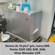NEVERA DE 10 PIES CON UN AÑO DE GARANTÍA EN REBAJA SÓLO POR ESTE MES DE SEPTIEMBRE. ACEPTAMOS CUP, USD, EURO Y ZELLE - Img 51384763