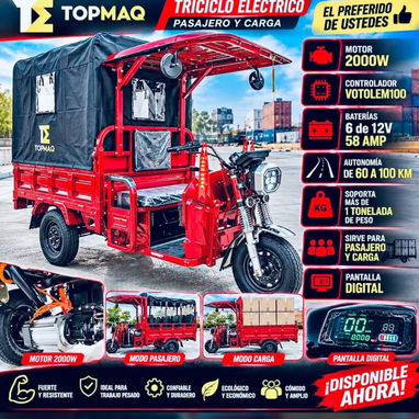 Triciclo eléctrico Topmaq - 3/3