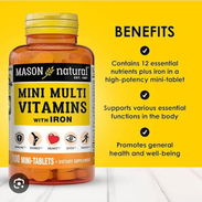 Multivitaminas + Hierro - Img 55482896