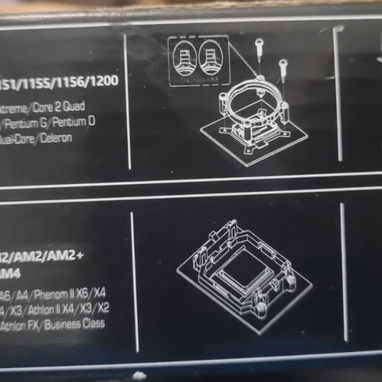 💻Disipador para tu cpu de aluminio compatible con socket amd y intel y de obsequio una pasta térmica - Img 108587050