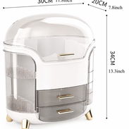 Organizador de Maquillaje con Tapa Transparente(CVV+) - Img 55984953