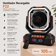 VENTILADOR RECARGABLE F22 EN 105USD - Img 56460678