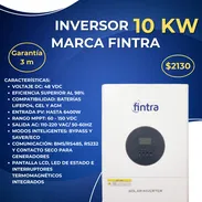Inversor 10KW marca FINTRA - Img 58121726
