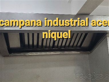 Campana extractora industrial acero inoxidable - Img 67370927