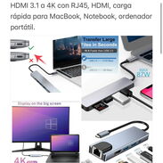 HUB USB tipo C 5 puertos en 1 - Img 45708085