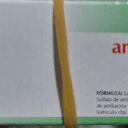 Amikacina, caja con 2 Ampulas de 500mg/ 2ml cada ampula, vence abril 26 - Img 47234664