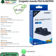 * Dock para mando PS4 SLIM/PRO DOBE - Img 53266175