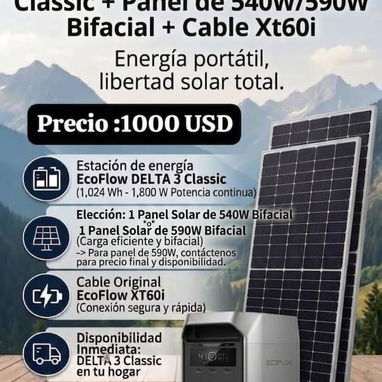Kit solar, tenemos varias ofertas somos de Pinar del Rio. Precio en las fotos - 10/10