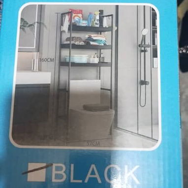Estante de 3 niveles para el baño / organizador de tazas sanitaria / organizador de baño - 5/6