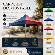 Carpa desmontable - Img 55950603
