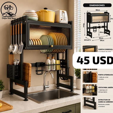 Hermosos plateros para la fácil organización de tu cocina ✨ - 2/10