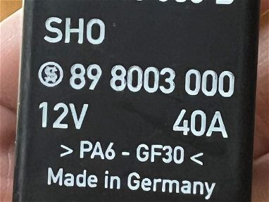 RELAY PARA ,VW.AUDI,SKODA,SEAT,MADE IN GERMANY GENUINO ,ORIGINAL - Img 66621707