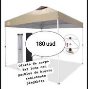 Carpa de lona 3x3 - Img 49440913