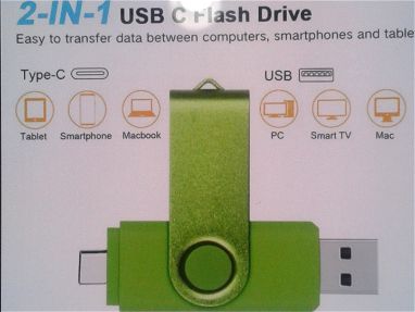 Memorias flash de 64 G 2 en 1 OTG USB  C  y Androide - Img 42386311