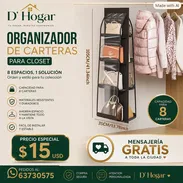 Organizador de carteras para Closet. Domicilio Incluido - Img 57052792