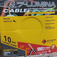 *Rollo de Cable eléctrico 10 AWG* - 100% cobre marca Q7-Lumina - Longitud 100 M *154💵 con 🚘 incluído*Tlqb - Img 58092371