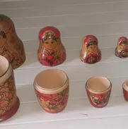 Conjunto de 6 Matrioshkas - Img 50592326