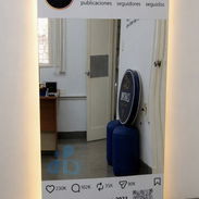 ✨️✨️ESPEJO PERSONALIZADOS VIRAL DE INSTAGRAM Y TIKTOK✨️✨️ CON ILUMINACIÓN - Img 57659474