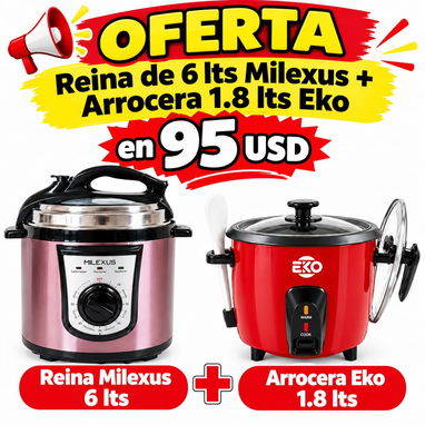 Combos  de reinas y arroceras - 3/9