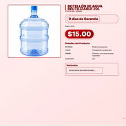 BOTELLÓN DE AGUA REUTILIZABLE 20L . - Img 57723754