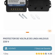 Protector de voltaje de línea 220V - Img 56894399