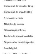 Lavadora secadora a vapor Royal - Img 55446931