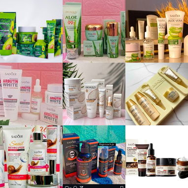 ✅ kit combo de skincare completos 40 modelos, limpiador, crema, tonico, serum y contorno mas mascarilla, vitamina c✅ - 2/6
