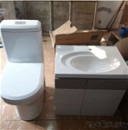 Juego de baño monolítico con mueble de encimera , transporte y garantía - Img 45766093