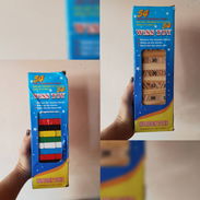 Jenga con números y Jenga en colores (originales) - Img 55850362