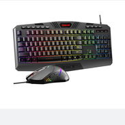 Combo Gaming Redragon S101 Teclado + Mouse RGB USB con Reposamuñecas - Img 57593476