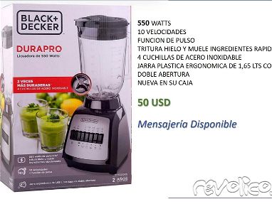 BATIDORA BLACK + DECKER DURAPRO 550 WATTS - Img main-image-45668464