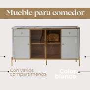 🪑✨ Mueble para Comedor Moderno ✨🪑  Organiza y decora tu espacio con estilo y funcionalidad 🏠  ✔ Diseño moderno $500 - Img 55959440